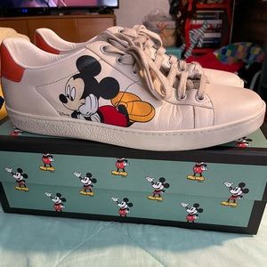 Gucci Mickey Mouse sneakers size 40